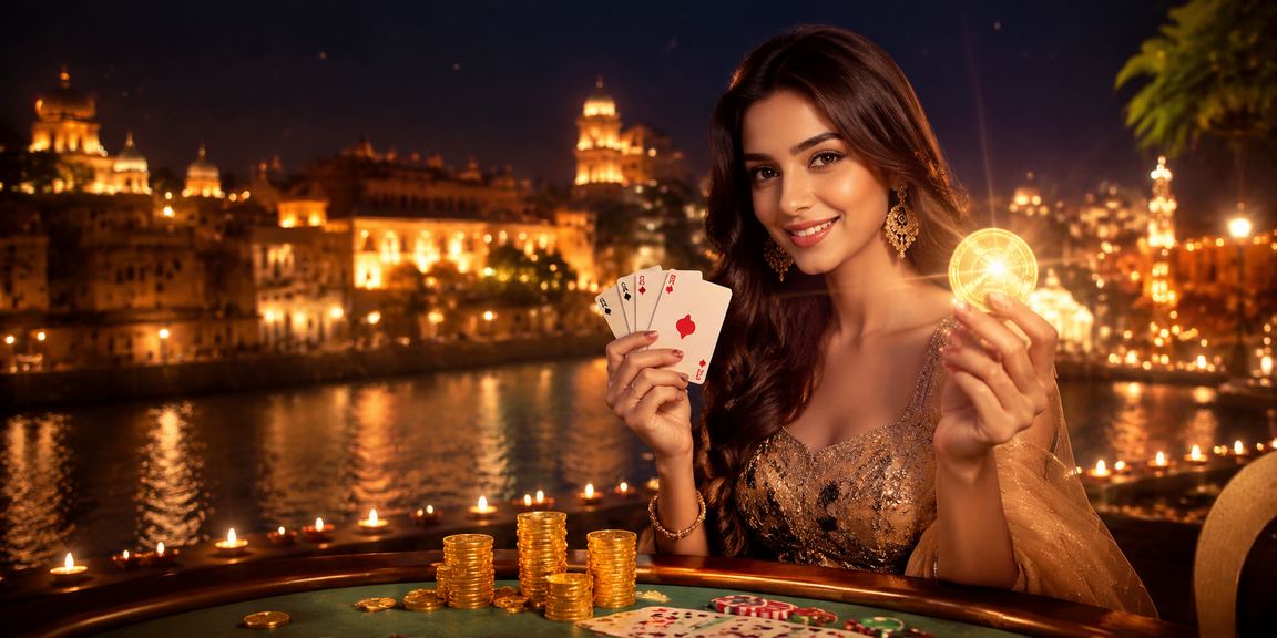 Players enjoying a game of Teen Patti in Lucknow